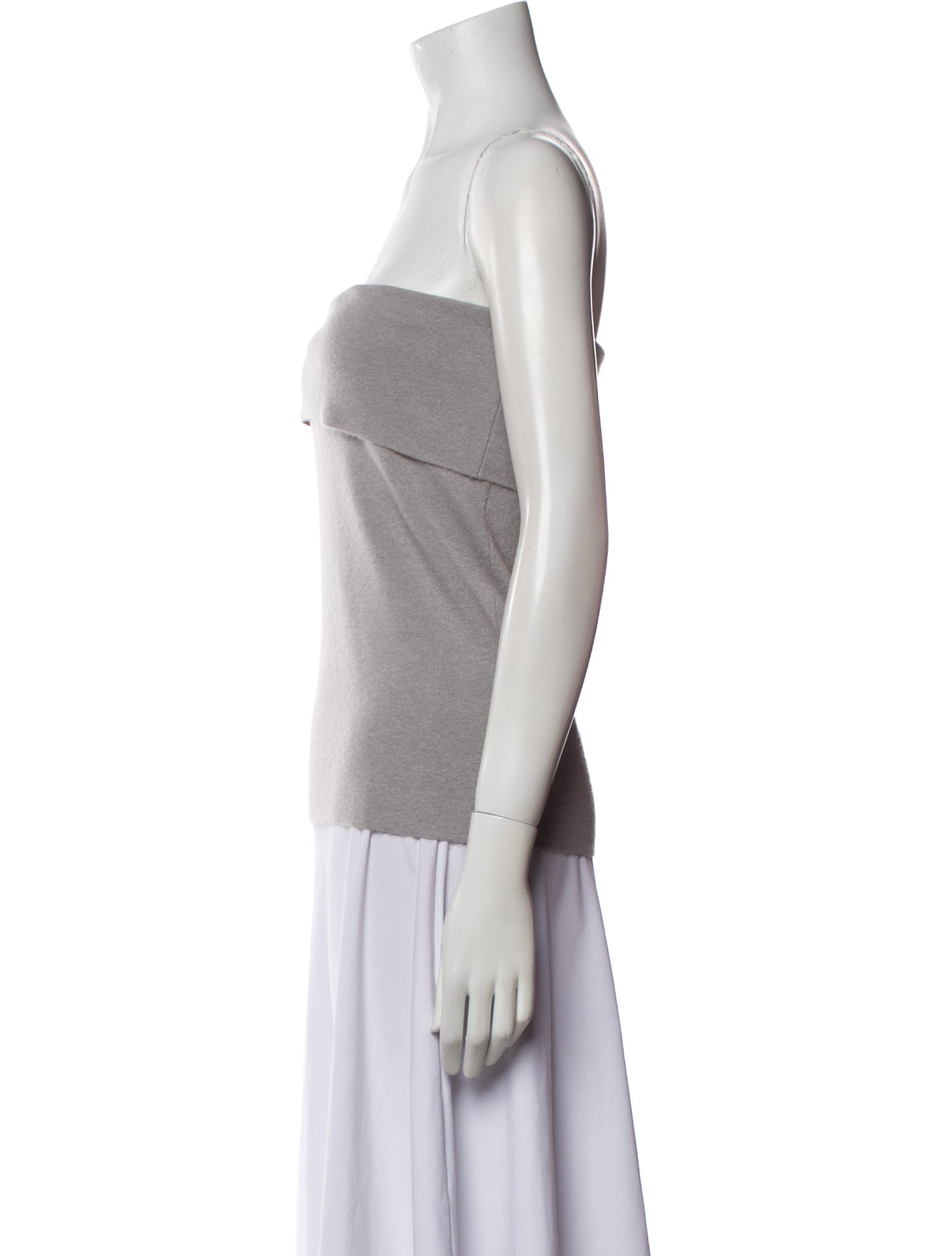 Donna Karan Cashmere Strapless Top