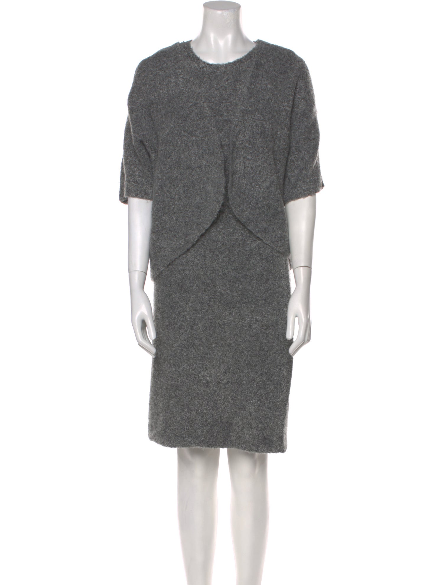 Donna Karan Crew Neck Knee-Length Dress w/ Tags