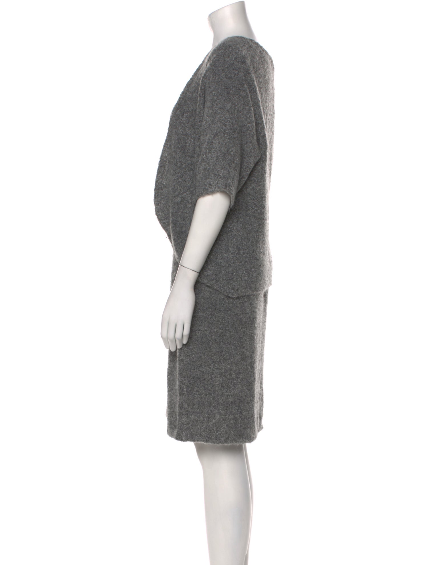 Donna Karan Crew Neck Knee-Length Dress w/ Tags