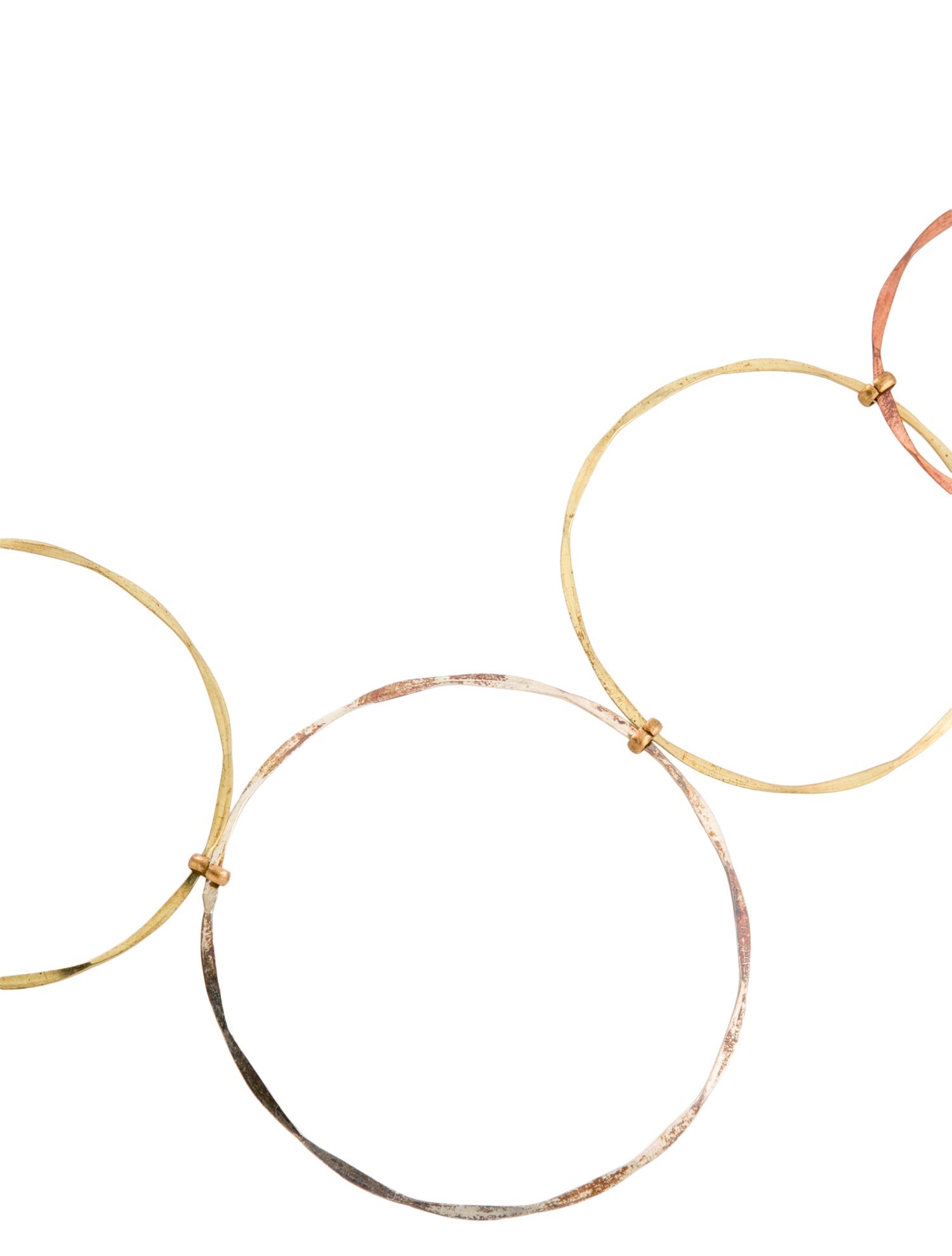 Donna Karan Wide Metal Chain-Link Belt w/ Tags