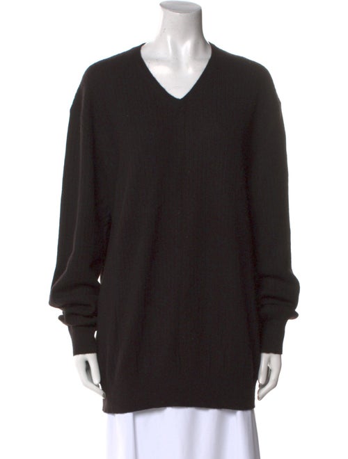 Donna Karan Cashmere V-Neck Sweater