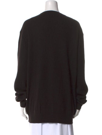Donna Karan Cashmere V-Neck Sweater