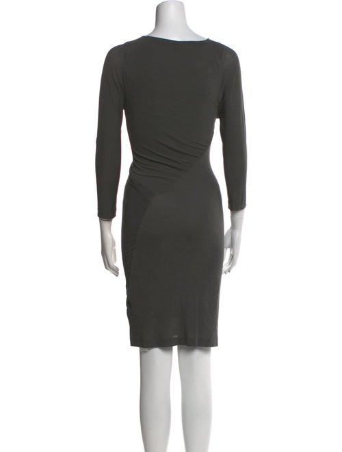 Donna Karan V-Neck Mini Dress