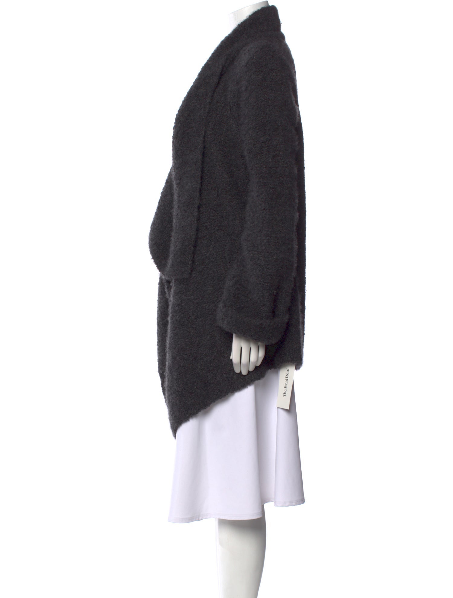 Donna Karan Cashmere Open Front Sweater