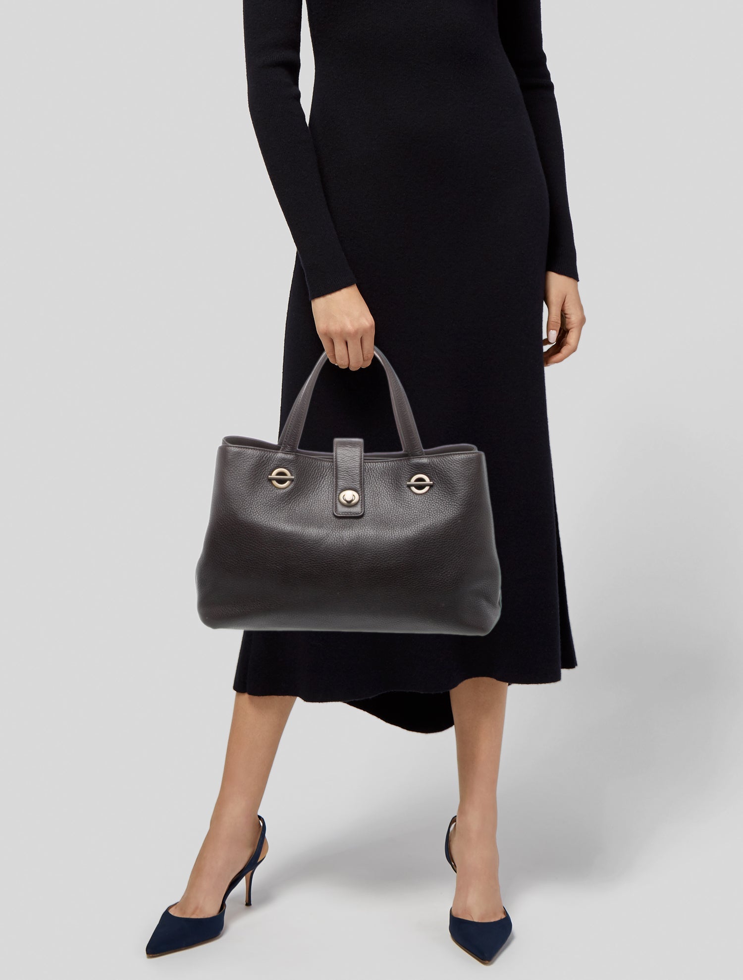 Donna Karan Leather Tote