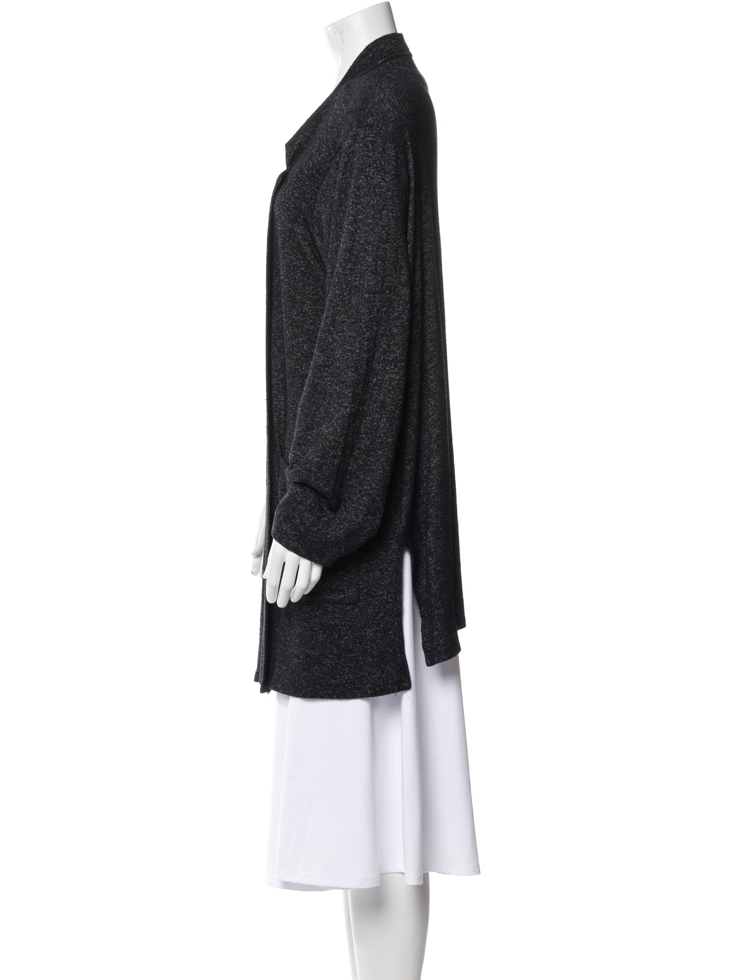 Donna Karan Open Front Sweater