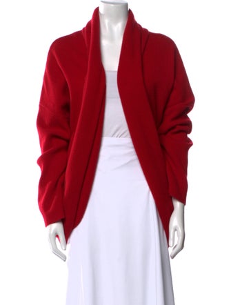 Donna Karan Cashmere Open Front Sweater