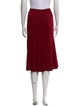 Donna Karan Mesh Accents Knee-Length Skirt