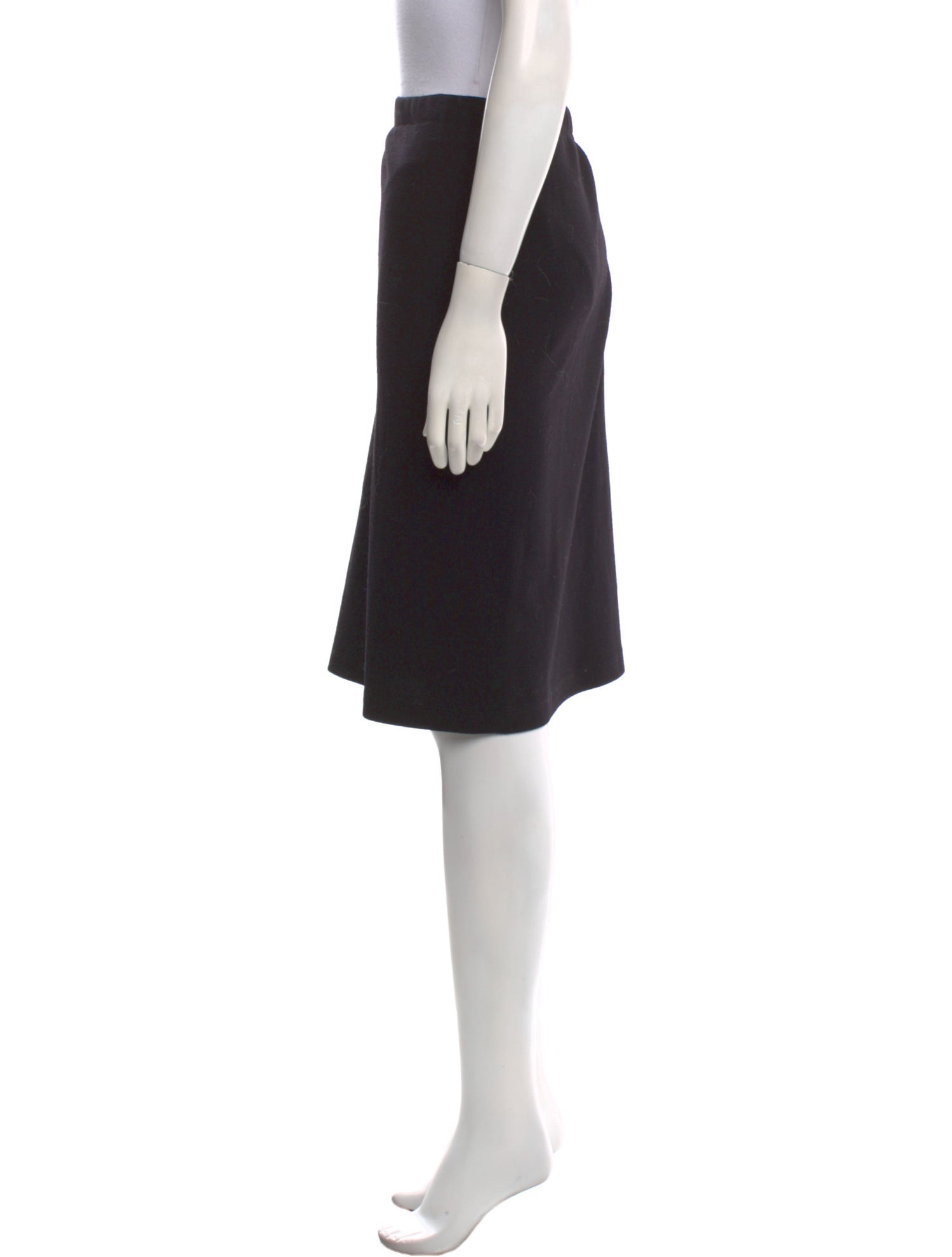 Donna Karan Wool Knee-Length Skirt