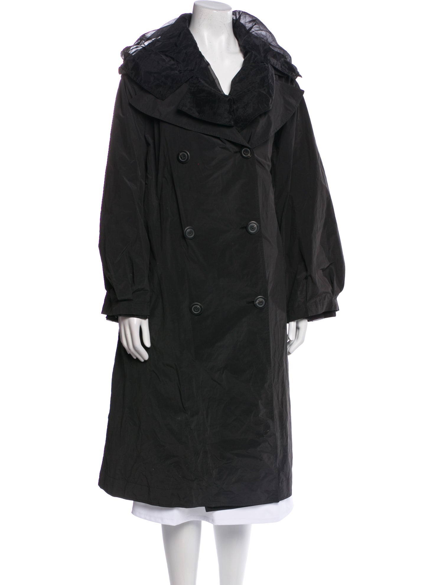 Donna Karan Faux Fur Coat