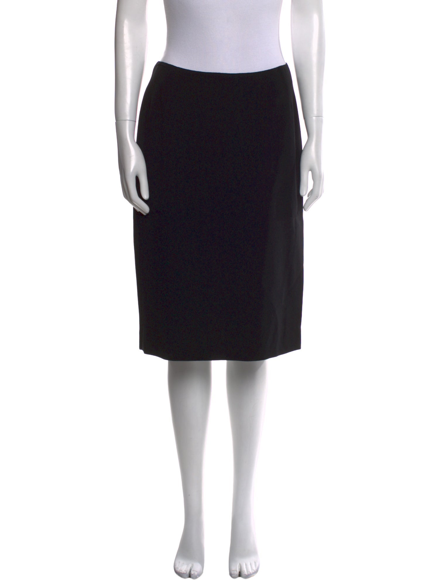 Donna Karan Wool Knee-Length Skirt