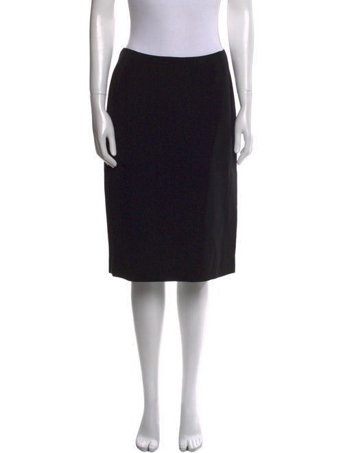 Donna Karan Wool Knee-Length Skirt