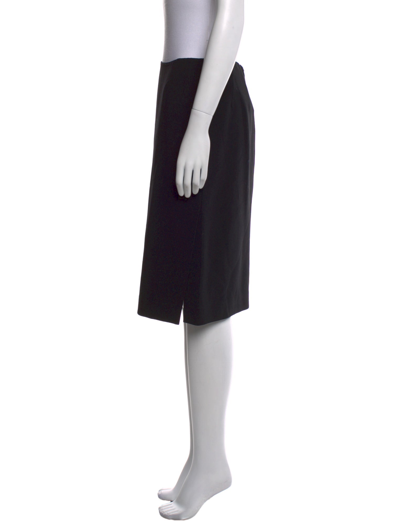 Donna Karan Wool Knee-Length Skirt