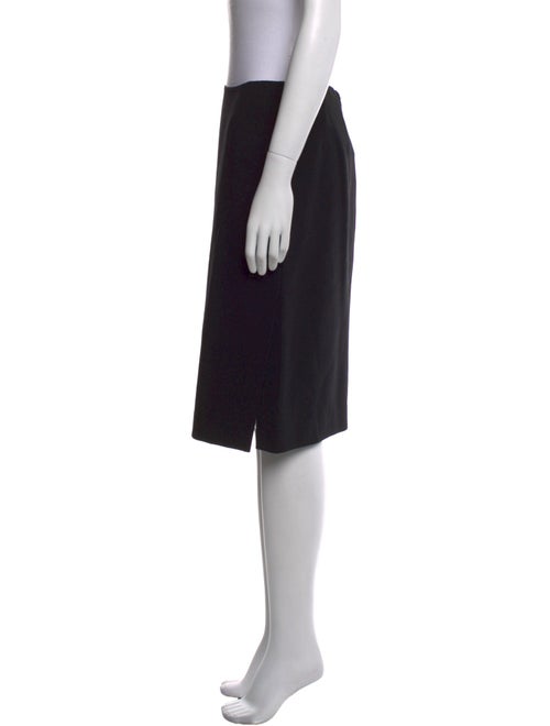 Donna Karan Wool Knee-Length Skirt