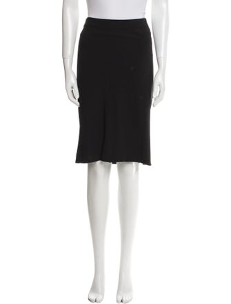 Donna Karan Wool Knee-Length Skirt