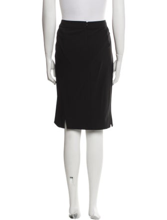 Donna Karan Wool Knee-Length Skirt