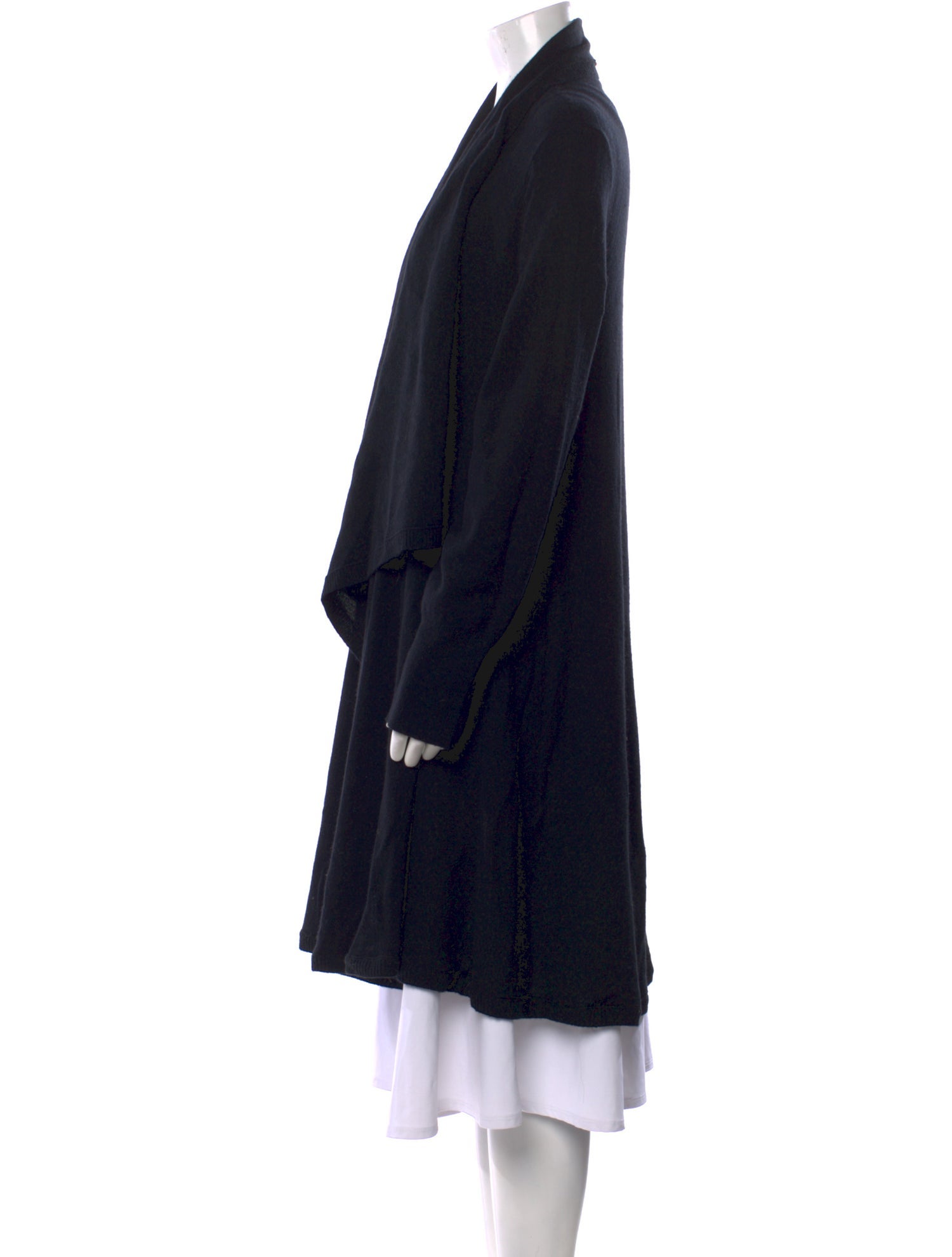 Donna Karan Cashmere Open Front Sweater