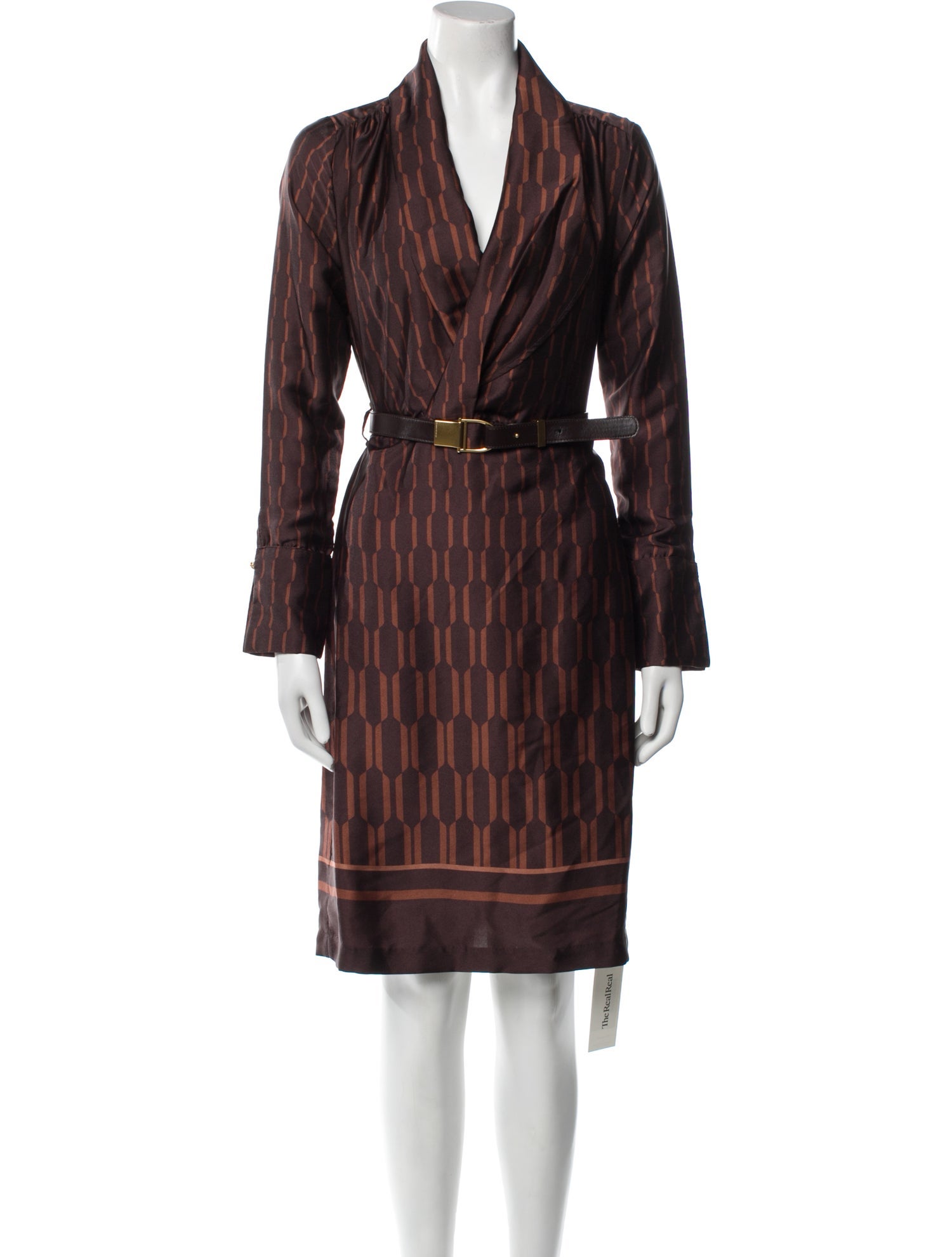 Donna Karan Printed Mini Dress w/ Tags