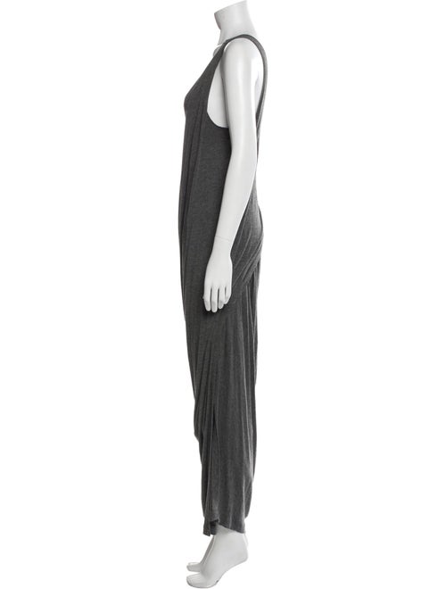 Donna Karan Scoop Neck Long Dress