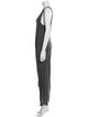 Donna Karan Scoop Neck Long Dress