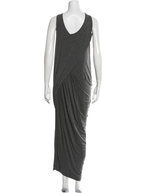 Donna Karan Scoop Neck Long Dress