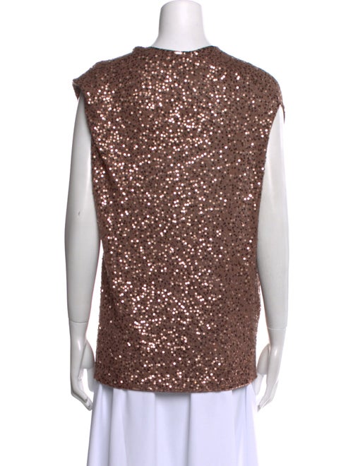 Donna Karan Cashmere Cowl Neck Top