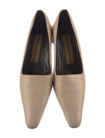 Donna Karan Leather Pumps