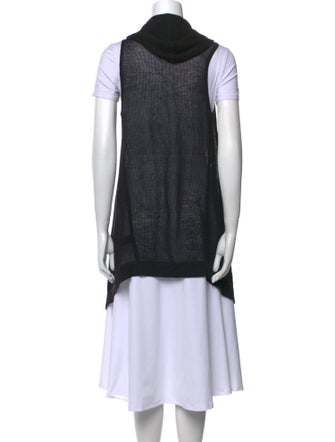 Donna Karan Cashmere Open Front Sweater