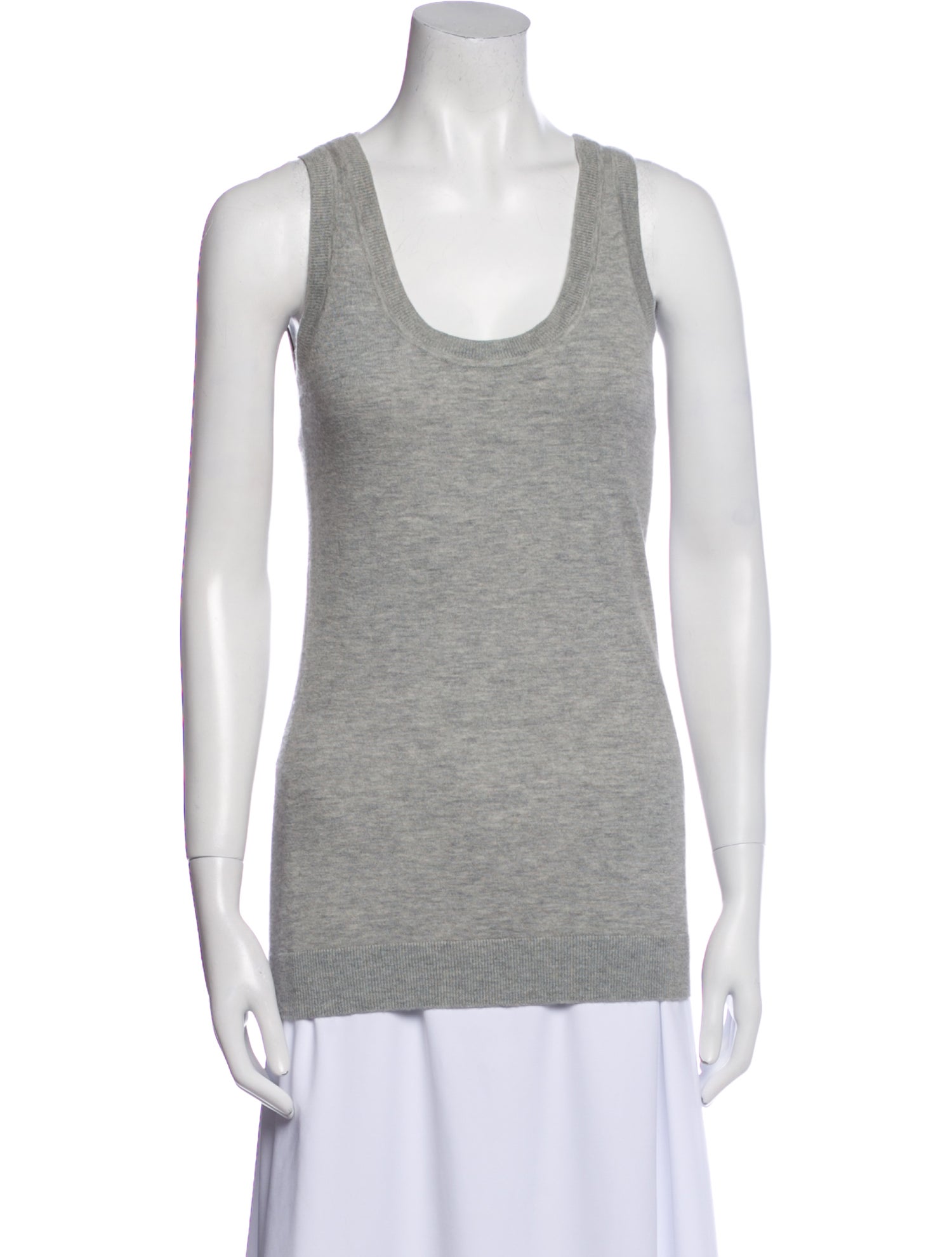 Donna Karan Cashmere Scoop Neck Sweater