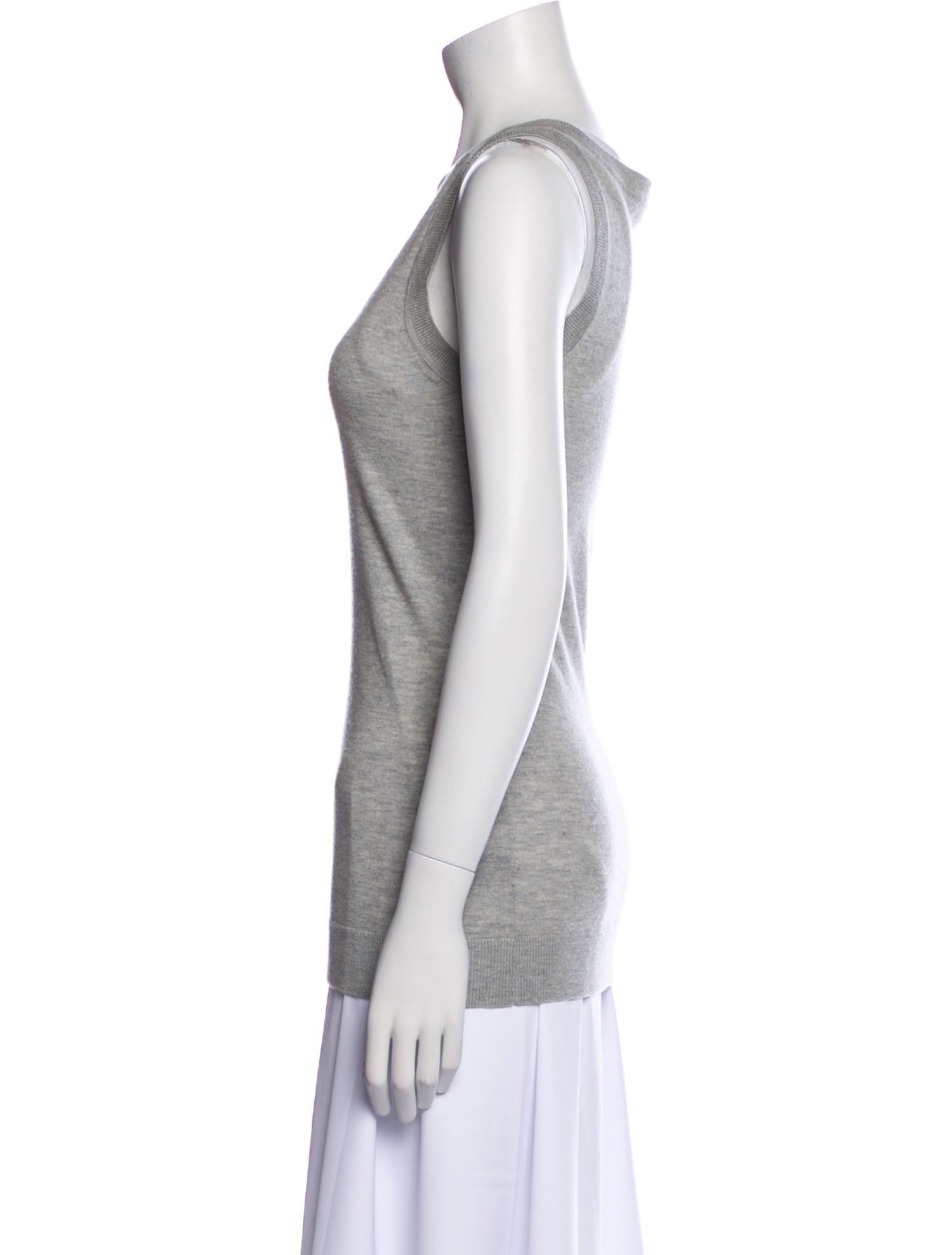Donna Karan Cashmere Scoop Neck Sweater