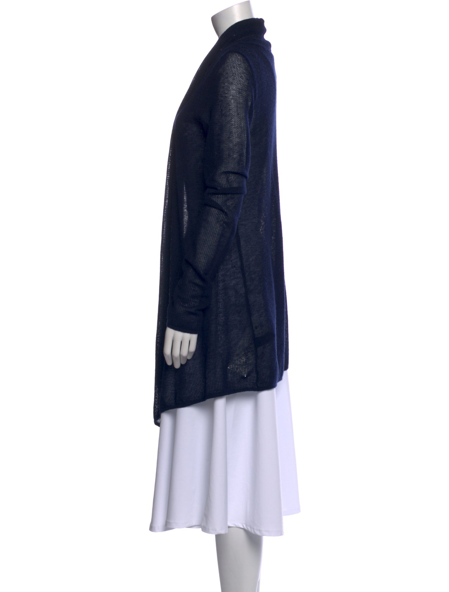 Donna Karan Cashmere Open Front Sweater