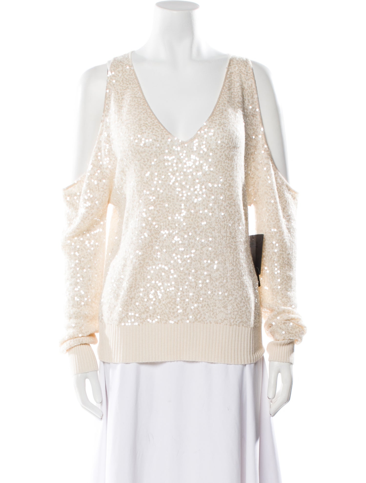 Donna Karan Cashmere Scoop Neck Sweater