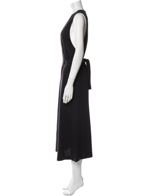 Donna Karan Wool Long Dress