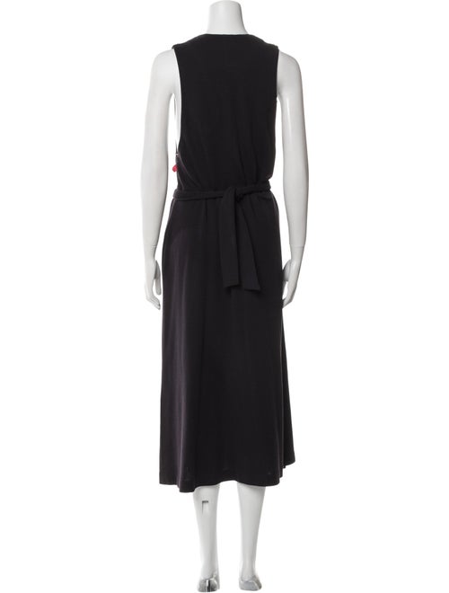 Donna Karan Wool Long Dress
