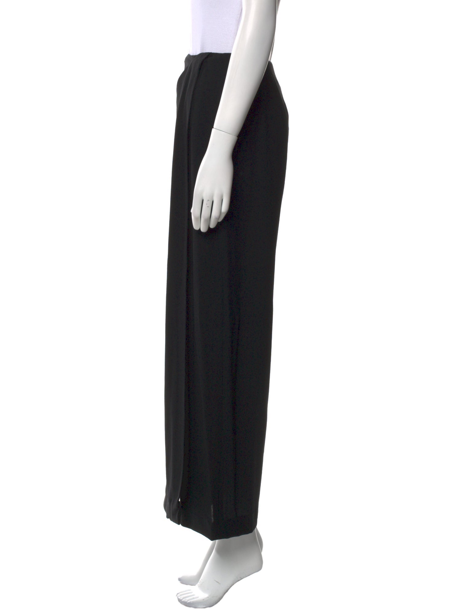 Donna Karan Wool Wide Leg Pants