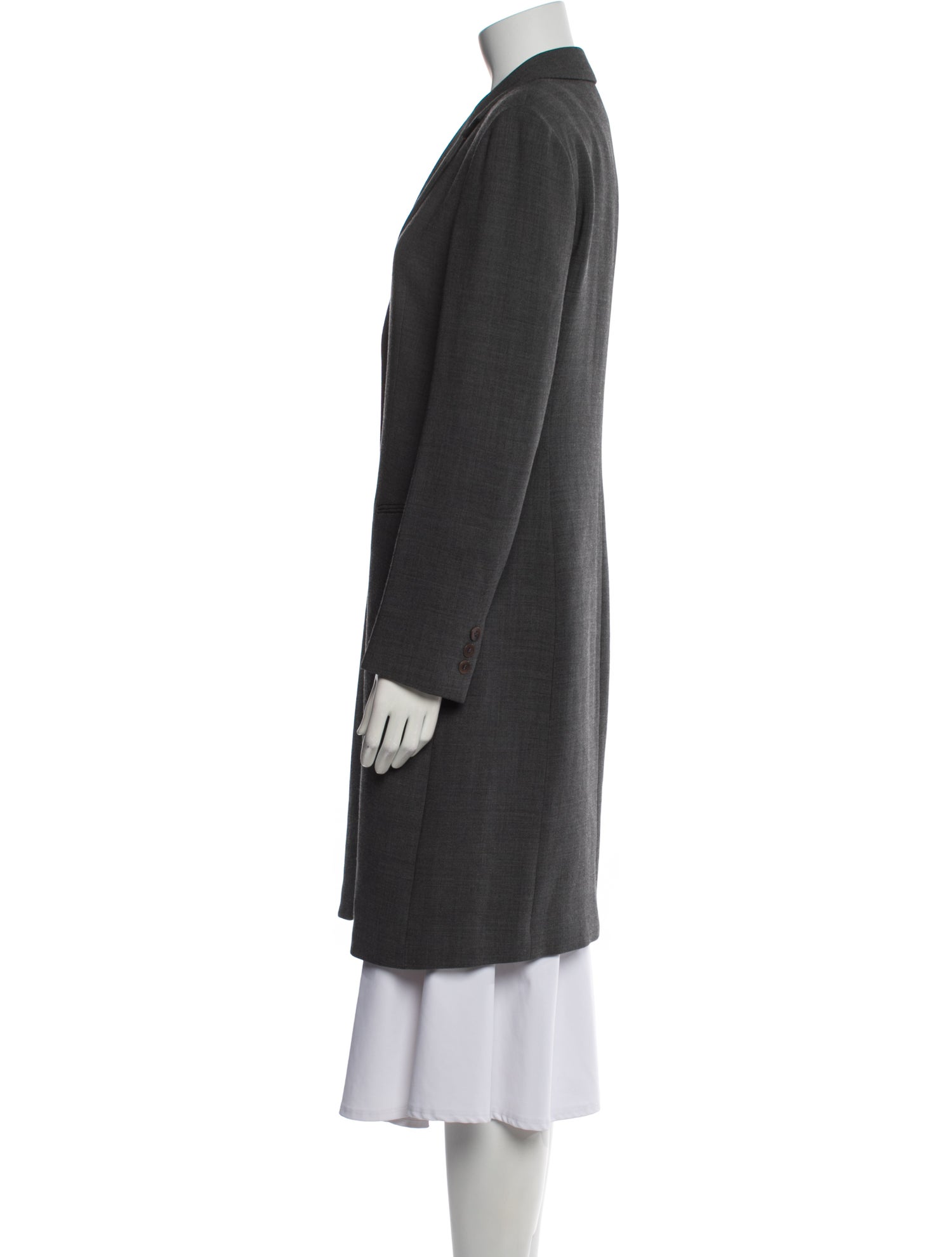 Donna Karan Wool Coat