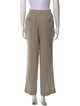 Donna Karan Wool Straight Leg Pants