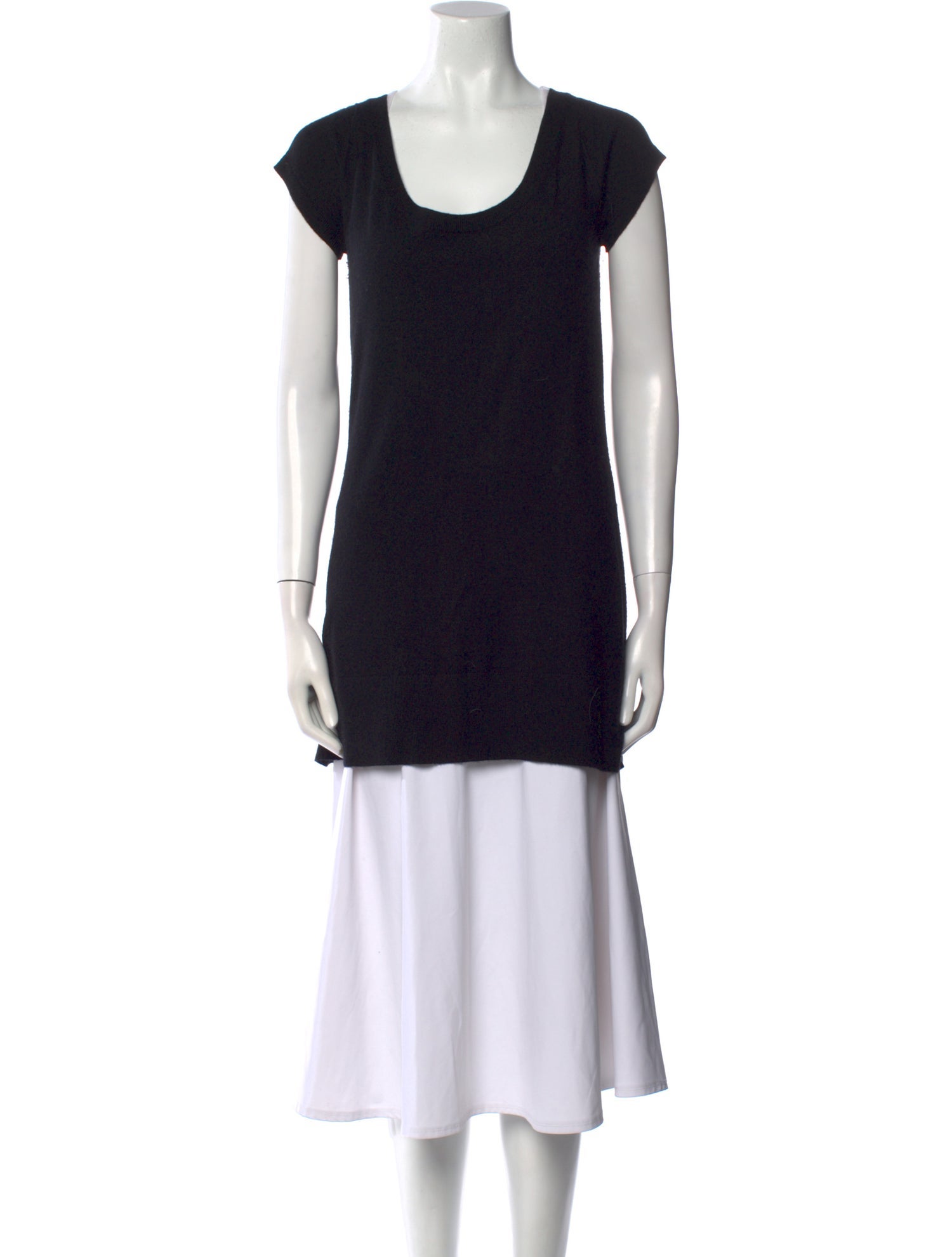 Donna Karan Scoop Neck Sweater