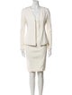 Donna Karan Grosgrain Trim Dress Set
