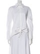 Donna Karan Long Sleeve Button-Up Top
