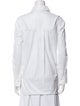 Donna Karan Long Sleeve Button-Up Top