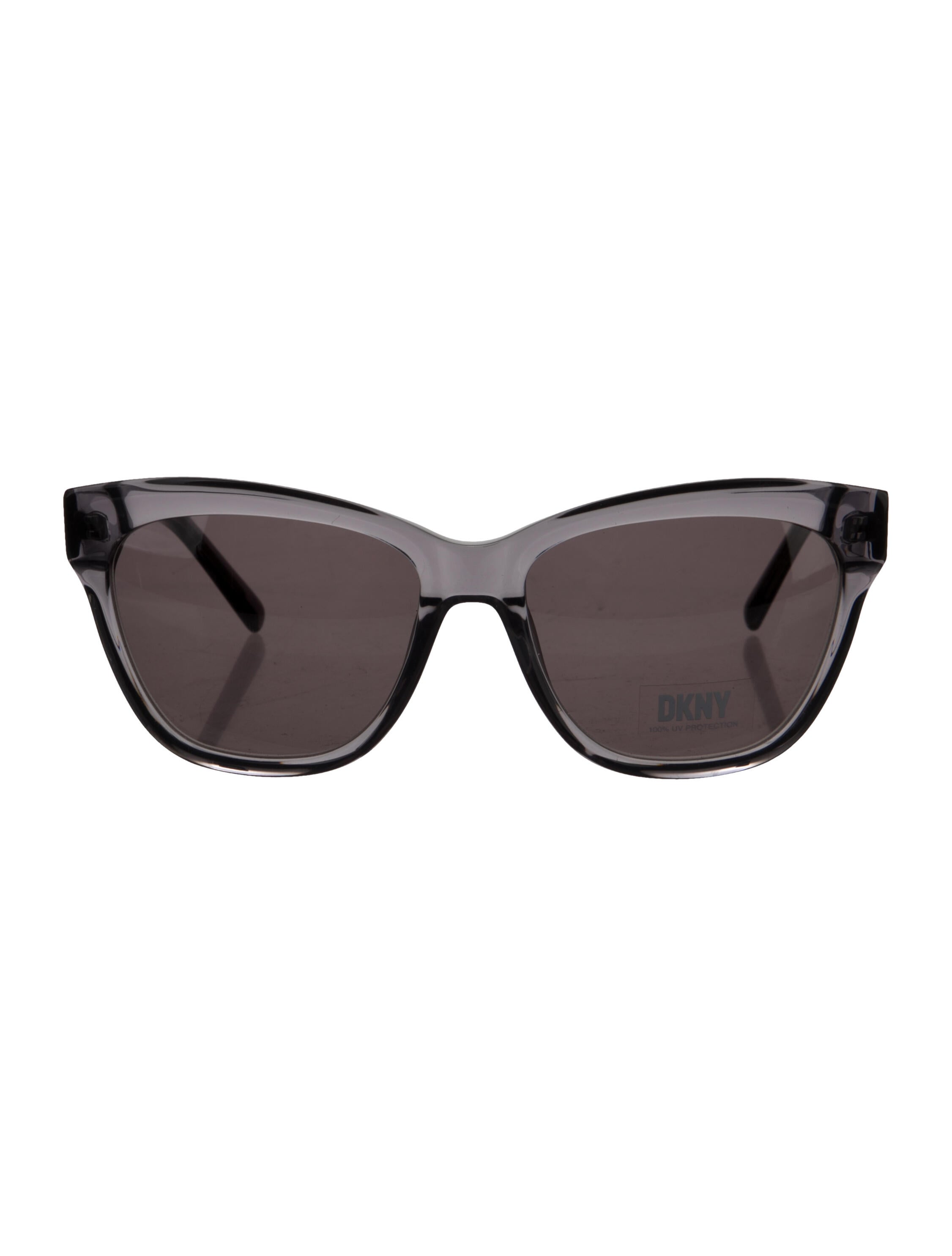 Donna Karan Cat-Eye Tinted Sunglasses