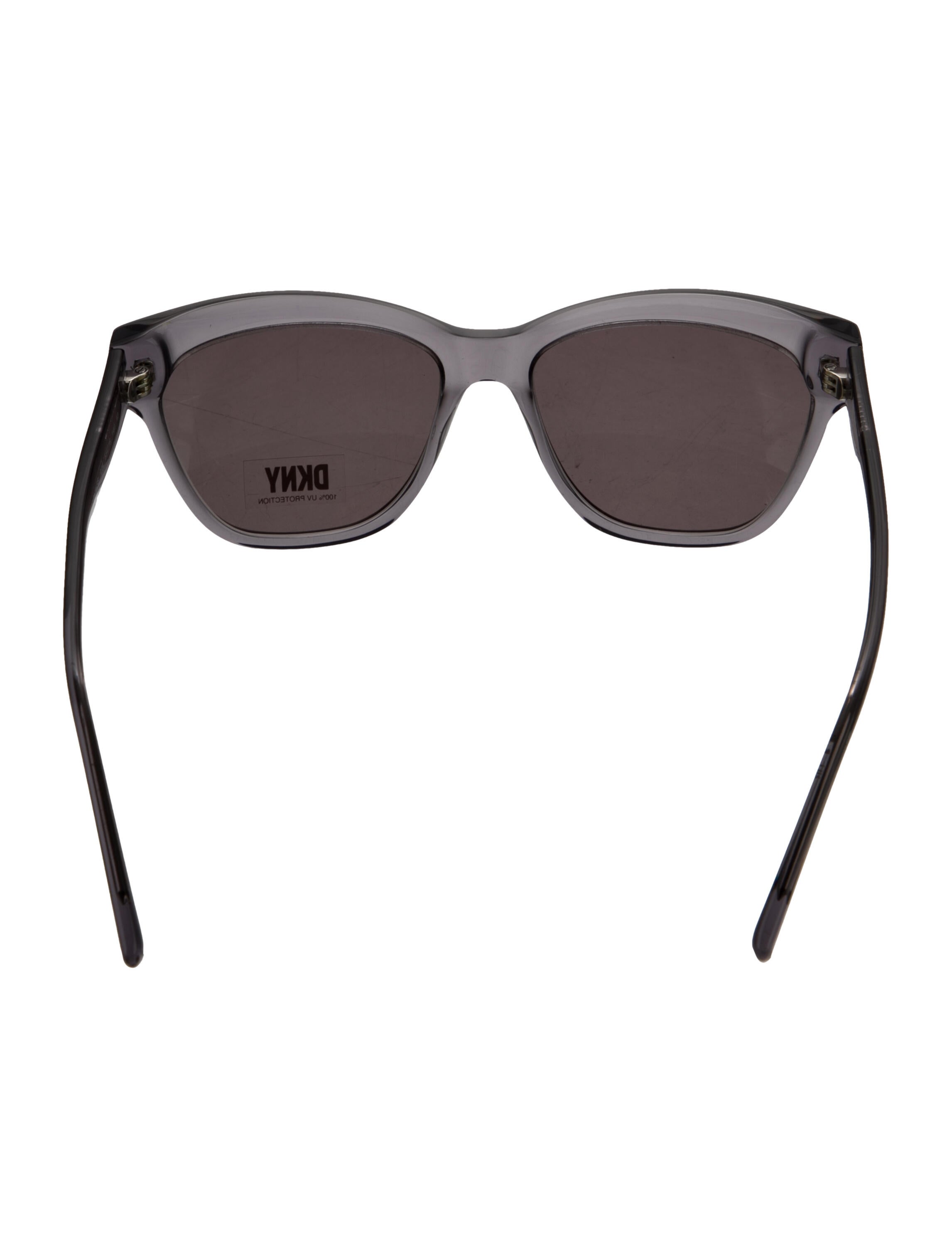 Donna Karan Cat-Eye Tinted Sunglasses