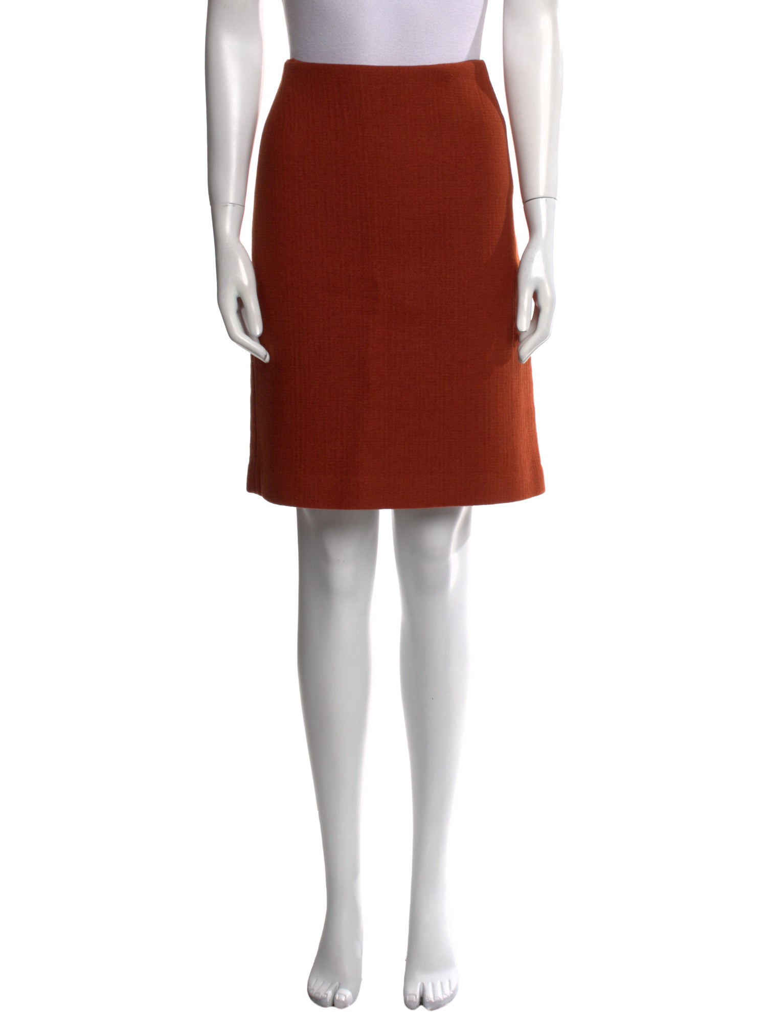 Donna Karan Wool Knee-Length Skirt