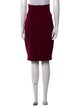 Donna Karan Wool Knee-Length Skirt