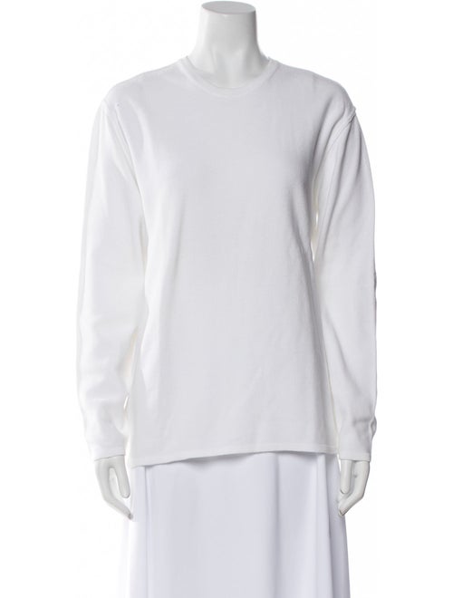 Donna Karan Crew Neck Long Sleeve Sweatshirt