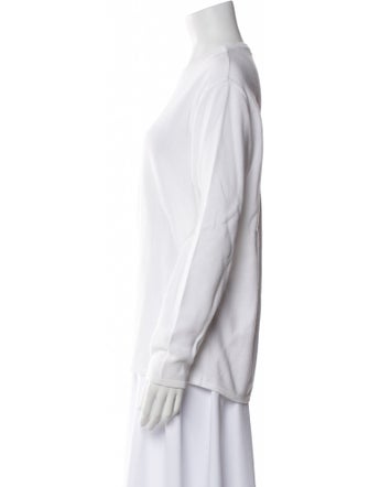 Donna Karan Crew Neck Long Sleeve Sweatshirt