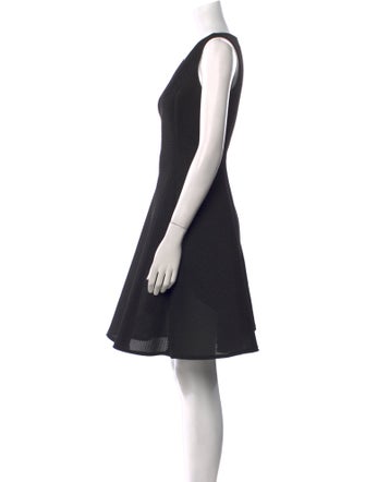 Donna Karan V-Neck Mini Dress