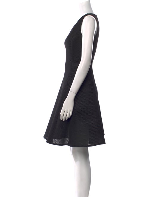 Donna Karan V-Neck Mini Dress