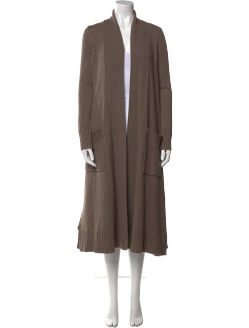 Donna Karan Cashmere Open Front Sweater